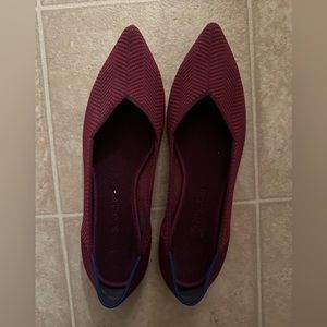 Wine herringbone Rothy’s